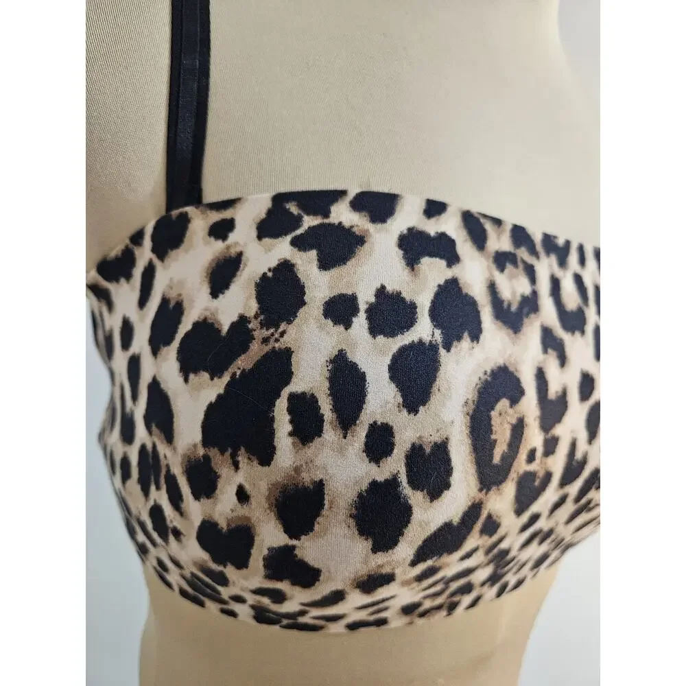 Victoria's Secret Multiway‎ Bra Animal Print Size Womens Large Wireless